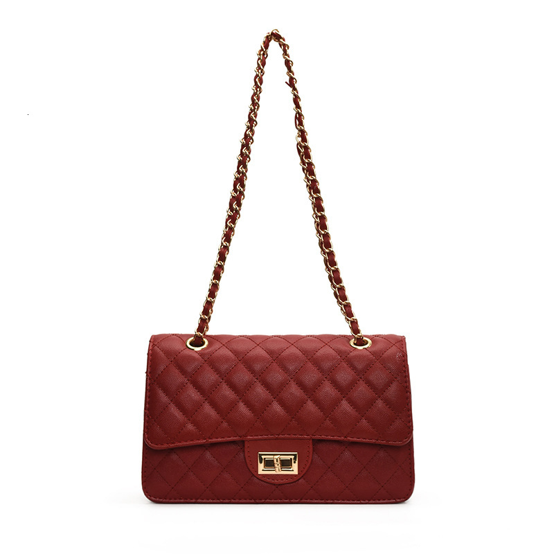 designer High-end Luxury Handbag Underarm Bag 2025 New Quilted Chain Fashion Versatile Large Capacity Shoulder Crossbody Bag