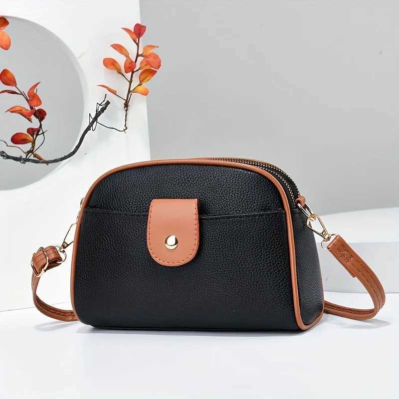Fashion exquisite practical PU womens bag large capacity senior texture ladies shoulder crossbody bagXJ250604