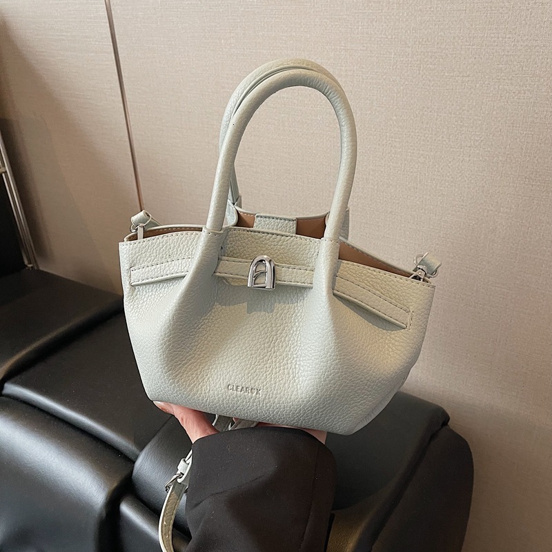 designer High-end Commuter Casual Soft Leather Tote Bag for Women 2025 New Niche Versatile Shoulder Crossbody Bag