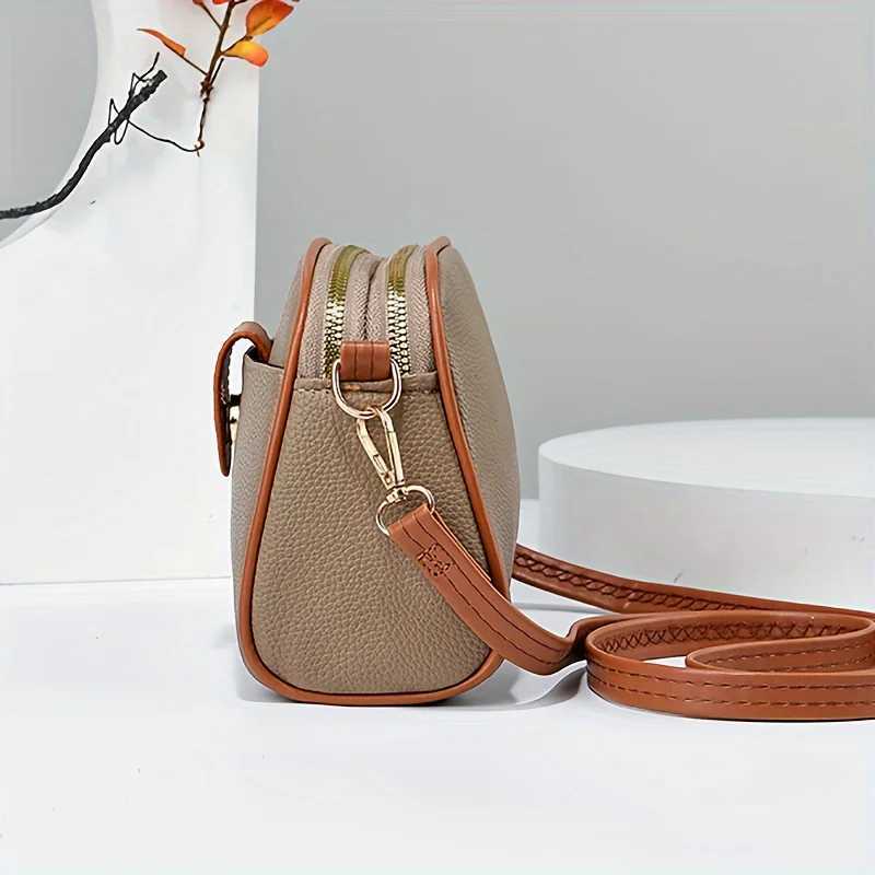 Fashion exquisite practical PU womens bag large capacity senior texture ladies shoulder crossbody bagXJ250604