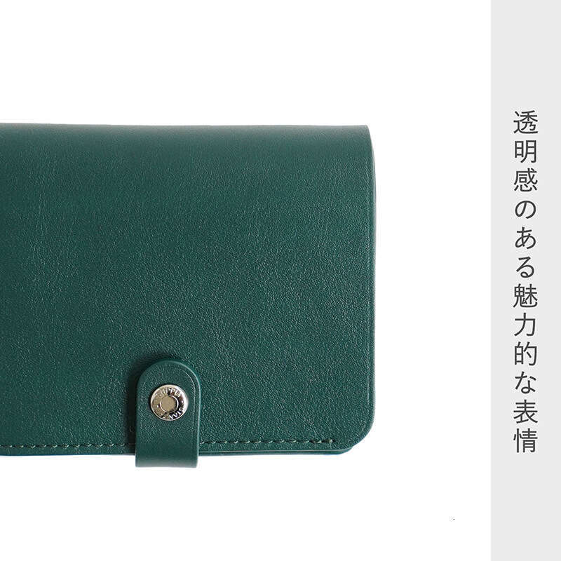 Hot Selling Multifunctional Top Layer Cowhide Multi-Card Slot Women's Foldable Genuine Leather Large Capacity Wallet Compact and Portable
