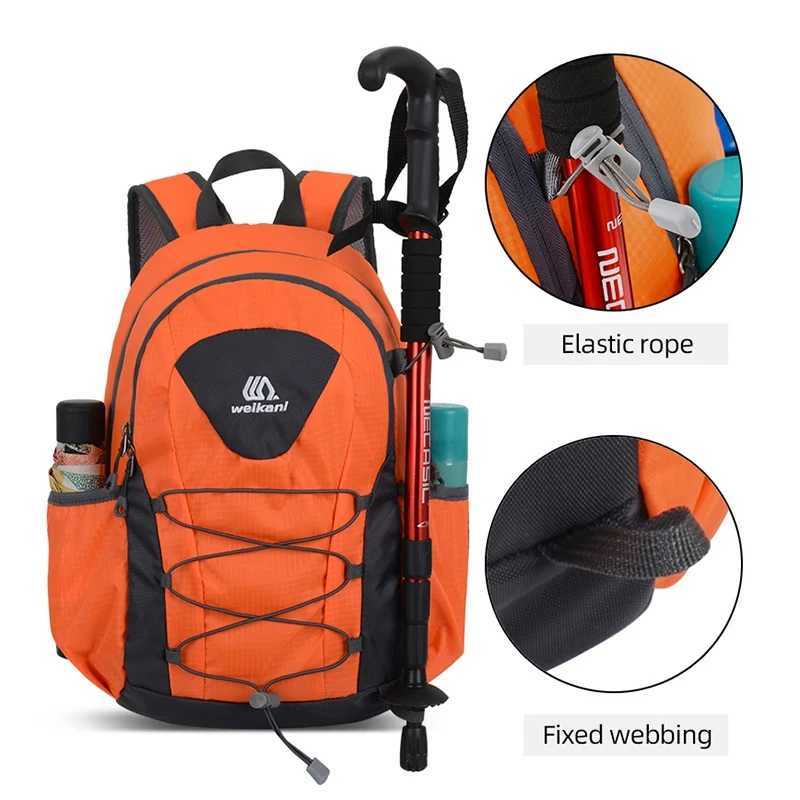 Ultralight Camping Backpack Men Women Outdoor Sports Bags Mountain Climbing Pocket Hiking Cycling Rucksack Travel Daypack 20L W250603