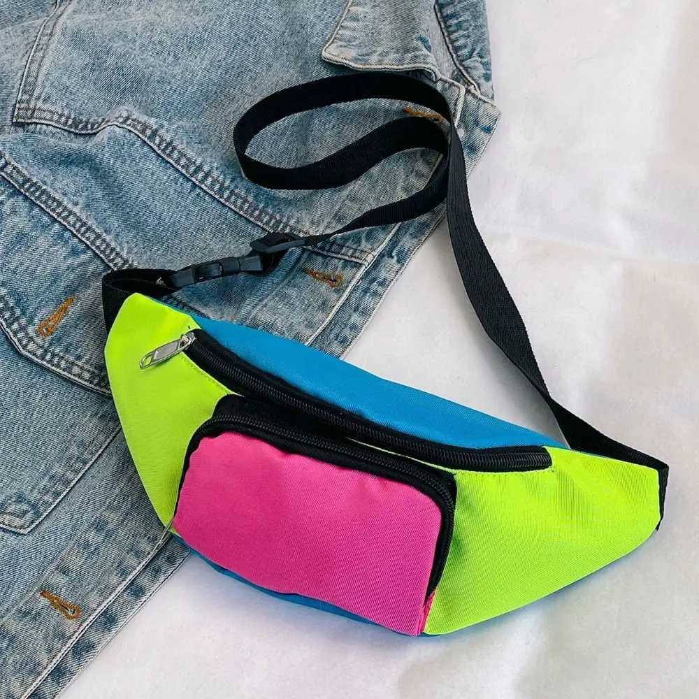 Casual Oxford Cloth Sports Waist Bag Multicolor Multi-compartment Womens Chest Bags Multifunctional Waist Packs Unisex W250604
