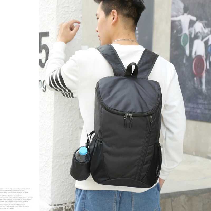 20L Foldable Ultralight Backpack Portable Waterproof Unisex Outdoor Mountaineering Cycling Travel Hiking Camping Sports Bag W250603