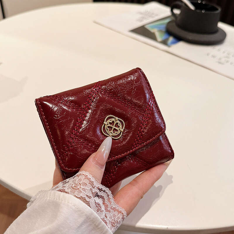 Wallet 2025 New Urban Simple PU Fashion Card Holder Women's Zipper Coin Purse