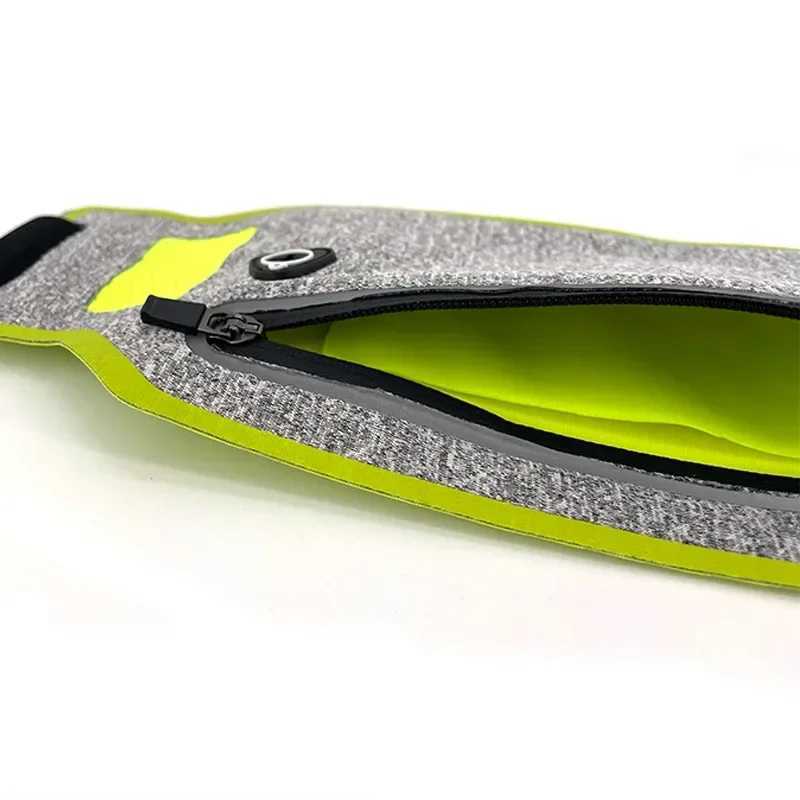 Professional Sport Running Waist Belt with Hidden Pouch Mobile Phone Holder Gym Fitness Running Belt Waist Pack for Men and Women W250604