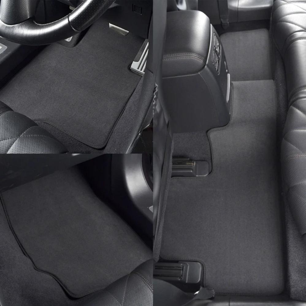 Thickening Front Car Floor Mats Velour For Hyundai Tucson 2015 to 2020 Waterproof Carpet Auto Liners 4pc