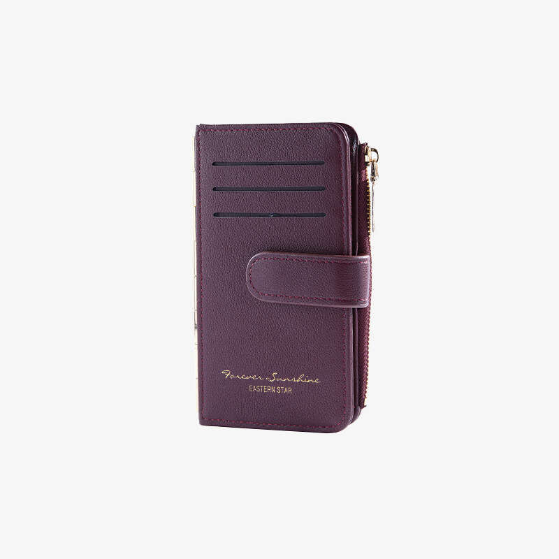 New Style Card Holder High-end Multi-card Slot Large Capacity Wallet Fashion Metal Zipper Multi-functional Coin Purse