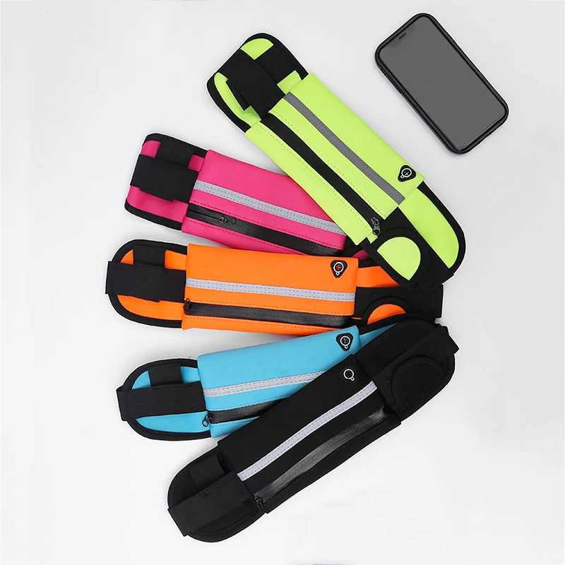 New Running Bag Cycling Bag Waist Bag Belt Bag Waterproof Sports Fanny Pack Mobile Phone Case Gym Running Jogging Pouch W250604