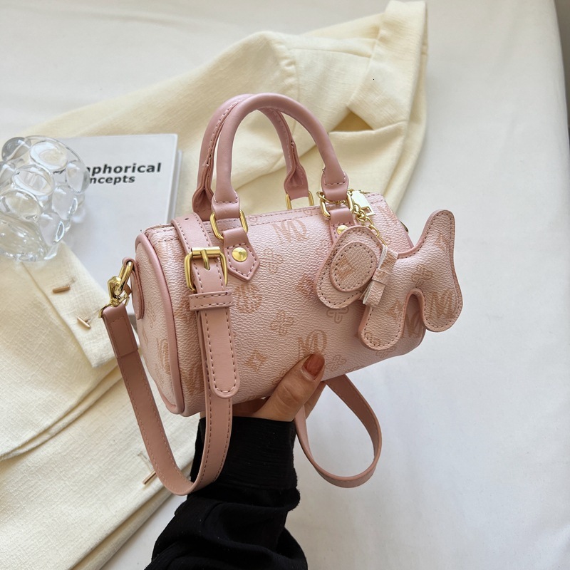 Korean Style Cute Girl Handbag Free shipping Cartoon Print Pillow Bag 2024 New shopping bag designer Large Capacity Crossbody Bag