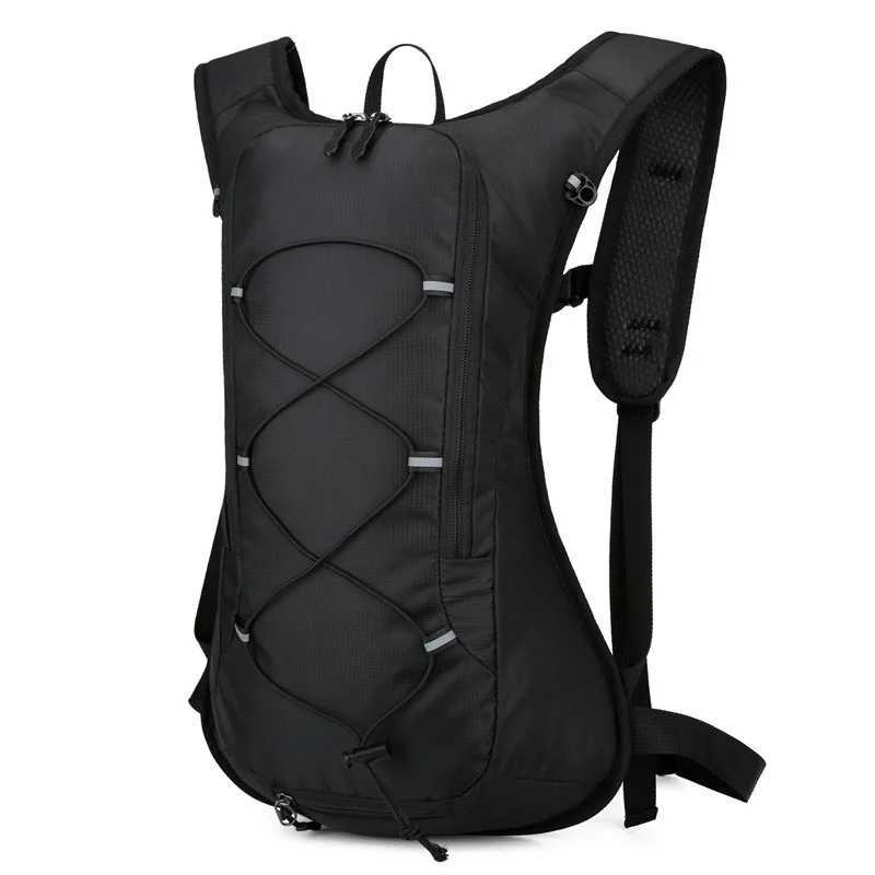 New 12L Outdoor Sport Bike Cycling Running Hiking Hydration Bag Storage Helmet Pack Waterproof UltraLight Bladder Backpack W250603