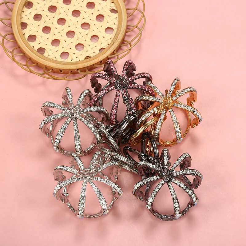 Crystal Crown.Keychain Sweater Chain Necklace.Car Pendant KeychainBackpack PendantClothing Accessory Sweater Chain Direct Sale. M250604