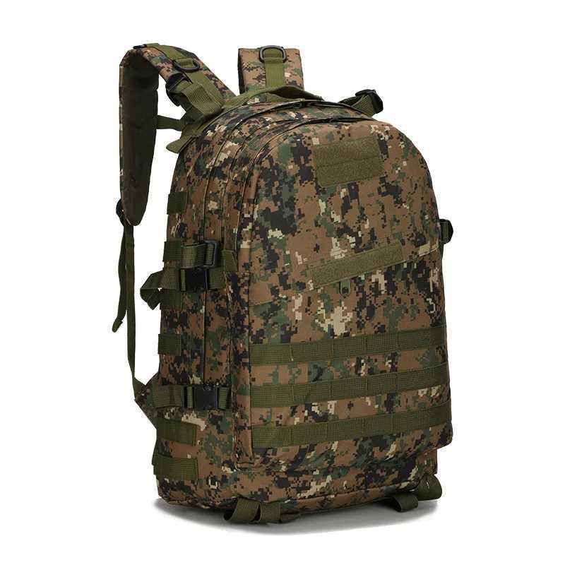 40L 3D Outdoor Sport Backpack Travel Bag Military Tactical Mountaineering Backpack Camping Hiking Trekking Rucksack Laptop Bag W250603