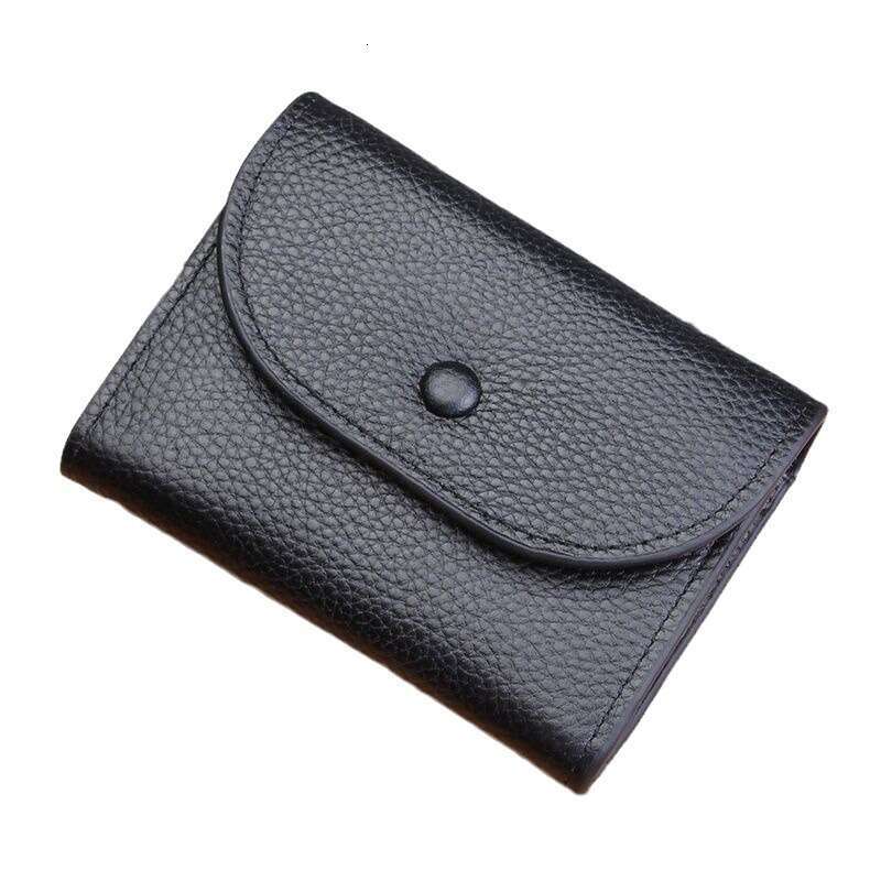 Ultra-thin Purse Men's Mini Simple Small Wallet Women's Card Holder Coin Bag 2025 New Model