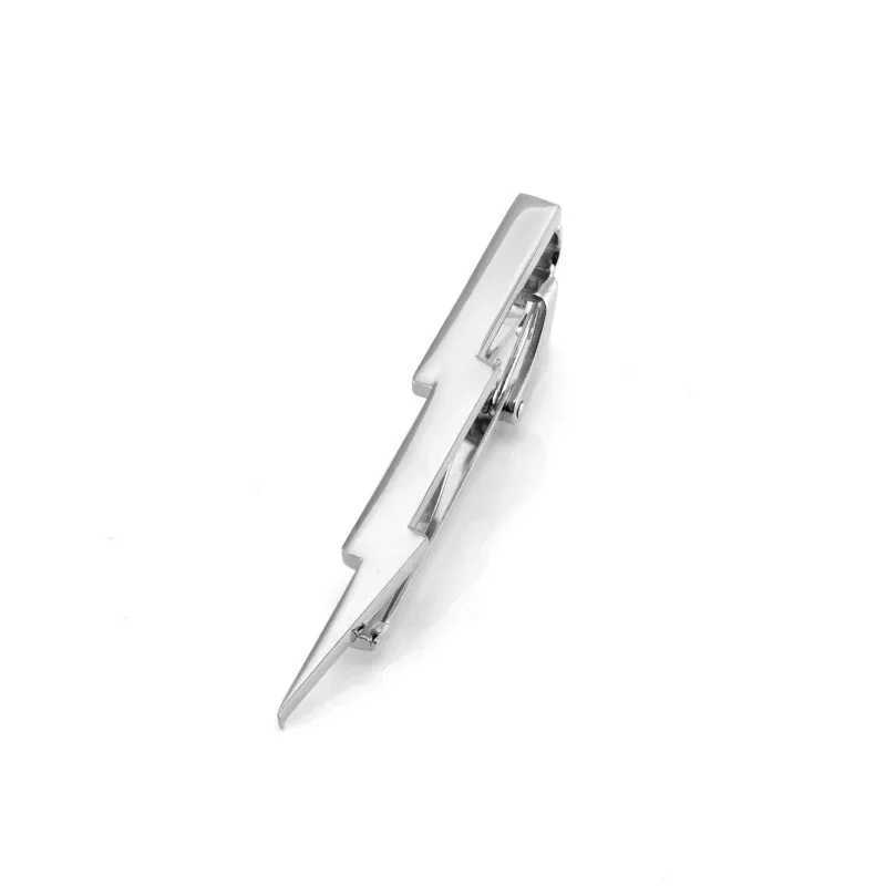 Geometric Copper Metal Tie Clip Creative Fashion Mens French Suit Shirt High-end Banquet Business Clothing Accessories Simple W250604