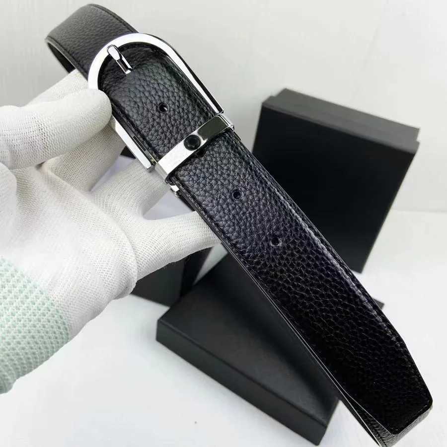 Fashion Men Belts MB Alloy Buckle Luxury Designer Waist Belts for Men Strap High Quality W250604