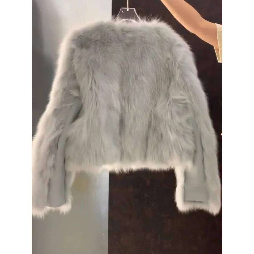 MiiiiX Retro Elegant Faux Fur Coat Plush Thicken Short Jacket Loose O-neck Outerwear 2024 New Fashion Autumn Women's Clothes