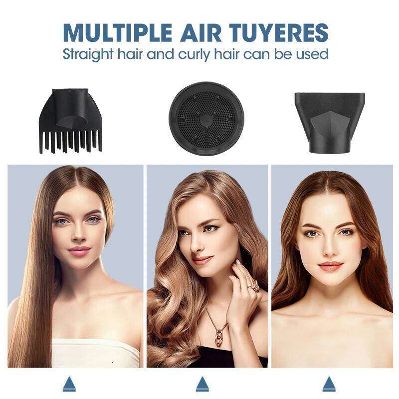 RESUXI 9267 Professional Big Powerful 2200W Hair Fast Heating Hot And Cold Adjustment Ionic Air Blow Dryer