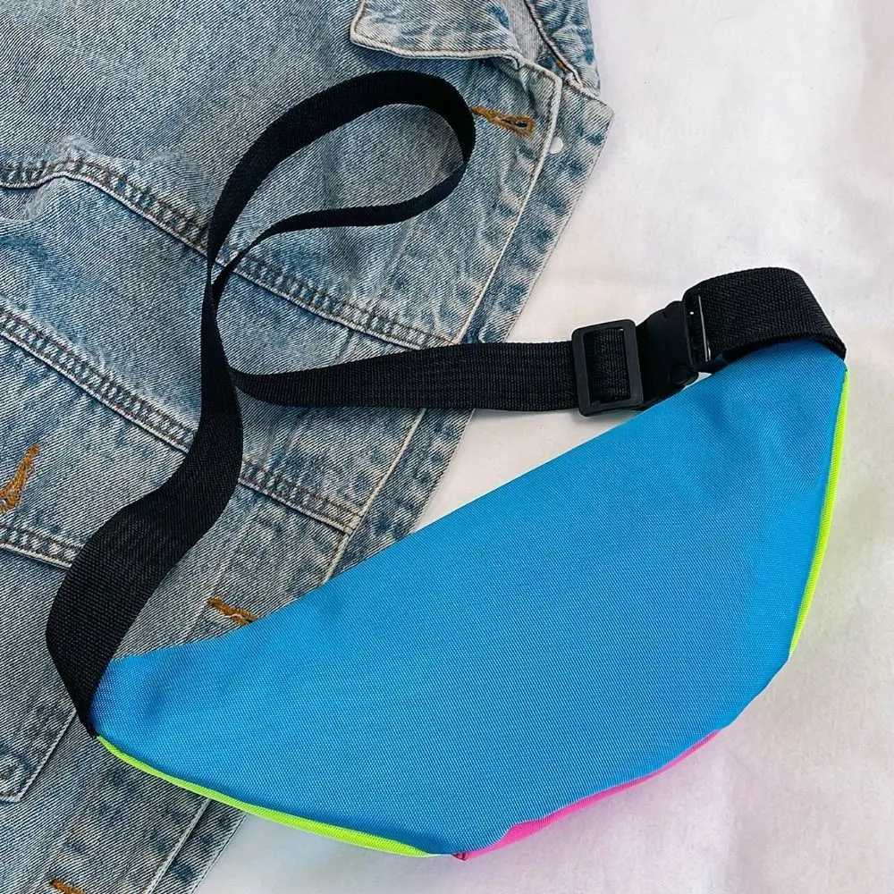 Casual Oxford Cloth Sports Waist Bag Multicolor Multi-compartment Womens Chest Bags Multifunctional Waist Packs Unisex W250604