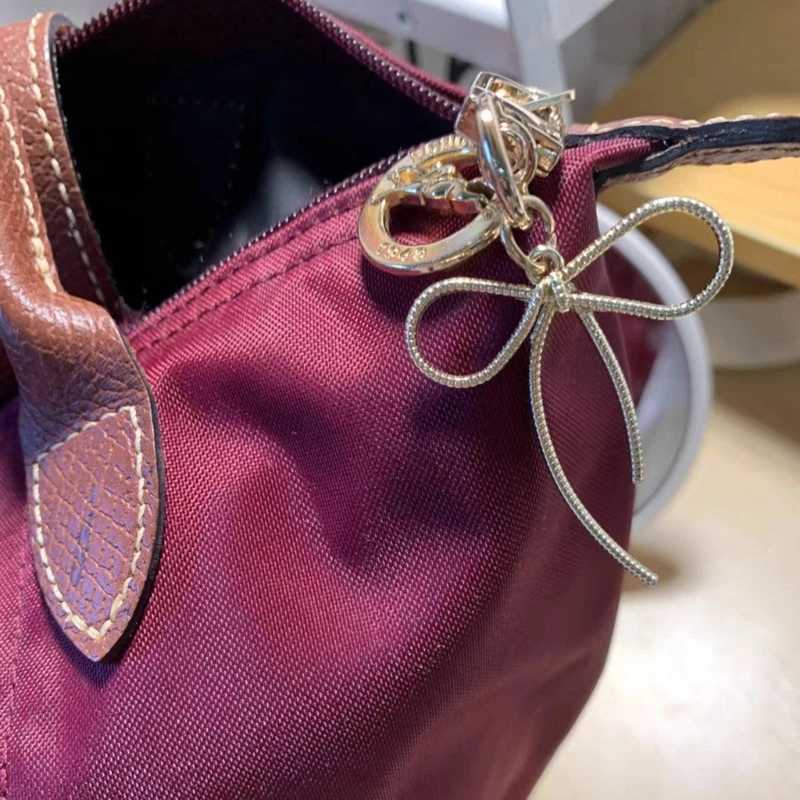 Bows Keychain Butterfly Knot Pendant Keyring Stylish Mobile Phone Accessory M250604