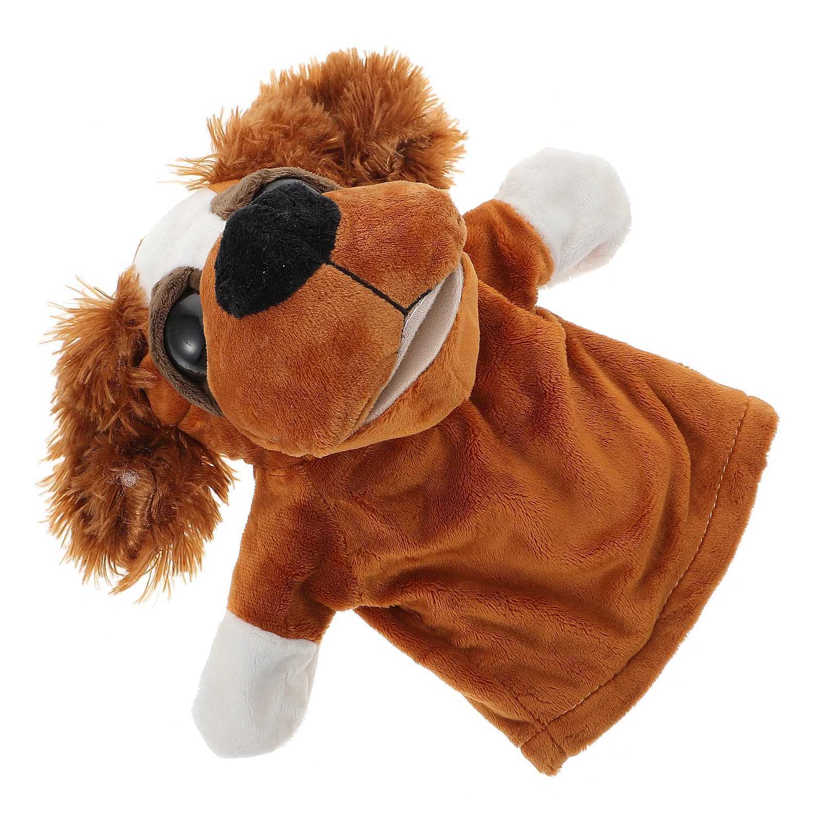 Free shipping Animal Puppet Hand Toy Finger Puppets Toys Cute Gloves Animals Kids Toddler Dog