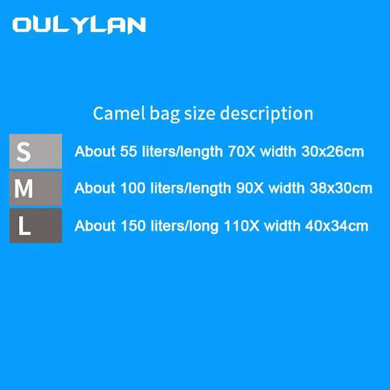 Women's Bags Designer Super Large Capacity Travel Outdoor Camping Backpack Waterproof Handbag 1680D Oxford Cloth Lage Bag 55L/100L/150L