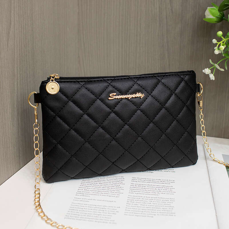 Casual Classic Small 2025 New Handbags Quilted Shoulder Women's Makeup Textured Benefit Bag
