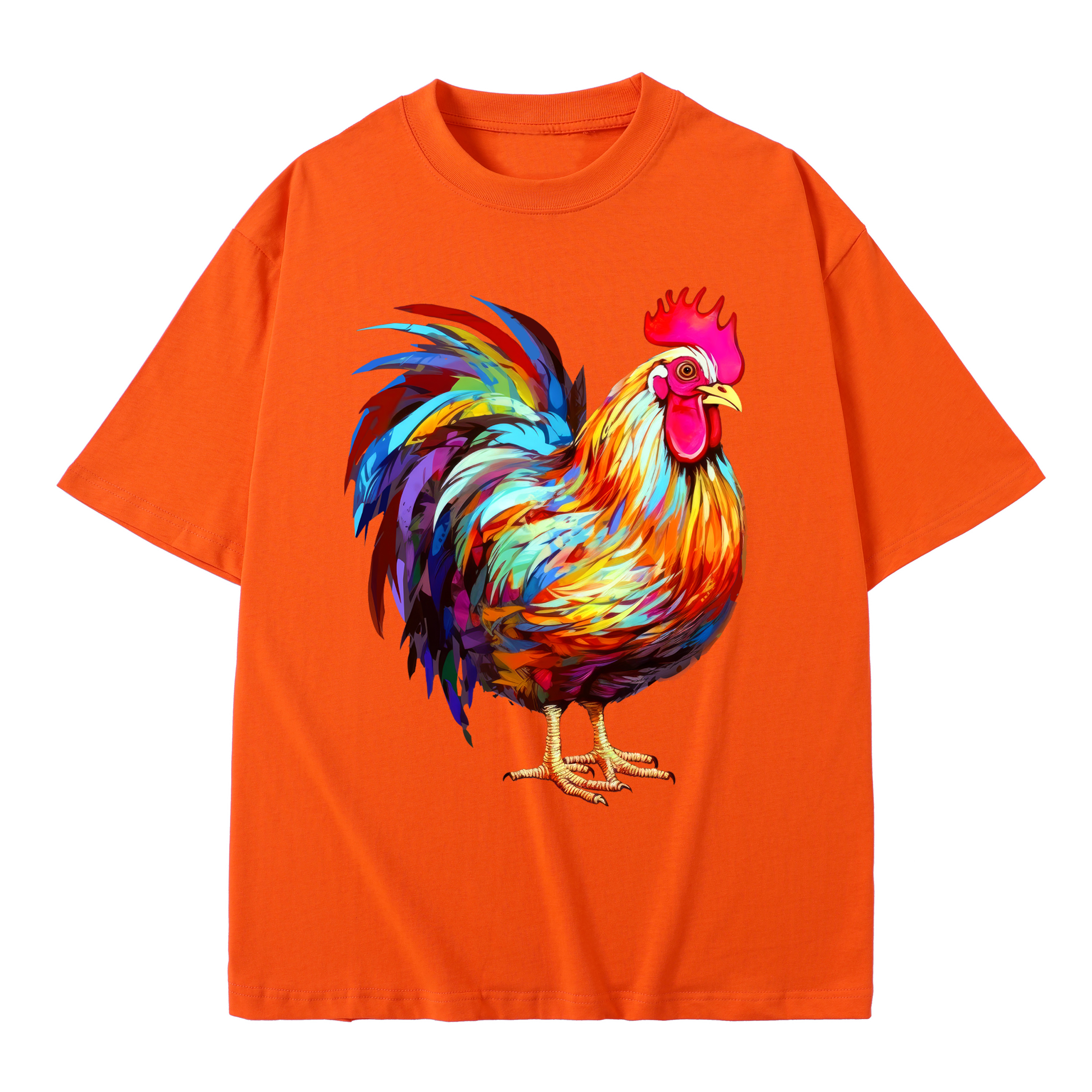 T-shirt men's top designer cotton T-shirt the big G Painting short sleeved clothing high-quality fashionable T-shirt BROADTRUE