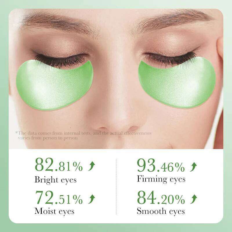 Wrinkles 60pcs Aloe Vera Collagen Mask Anti Removal Bags Firming Eye Patches Eyes Skin Care Products free shipping