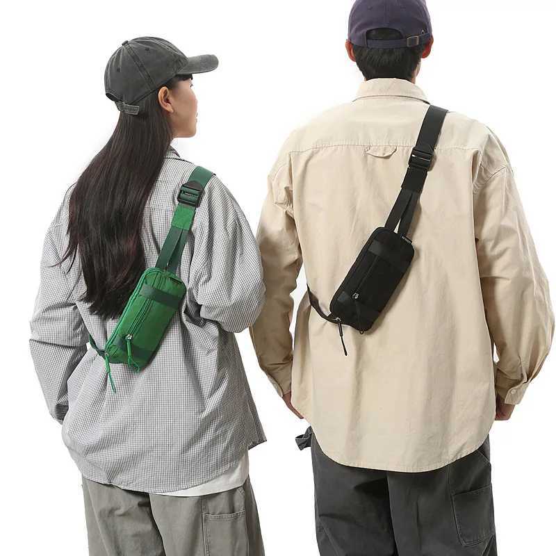 2025 Outdoor Sport Mini Chest Bag Orange Green Yellow Black Mobile Phone Waist Bag Men Women Multifunction Waterproof Fanny Pack W250604