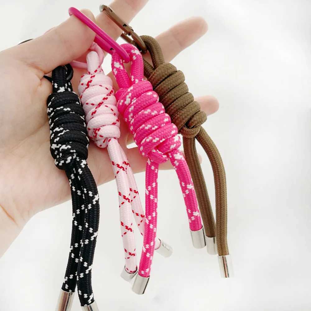 Hot Creative Colorful Braided Lanyard Keychain Bag Pendant Sport Style Bag Charm Ornaments Car Backpack Pendant Accessories Gift M250604