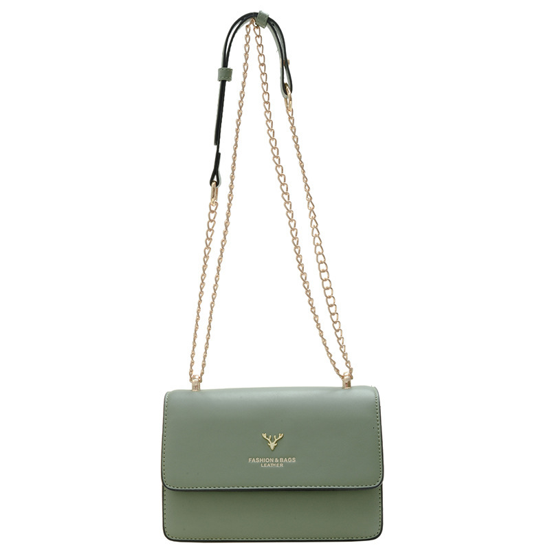 New Fashion Designer Metal Underarm Bag Single Shoulder Crossbody Bag Korean Style Chain Bag Bags Shopping Bag One Deer Has You Free Shipping Women�