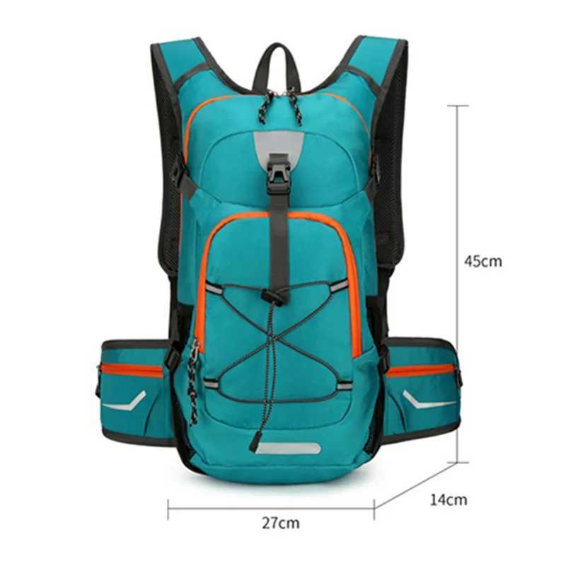 Outdoor Sport Hiking Camping Climbing Mountaineering Backpack Travel Hydro Water Daypack Lightweight Hydration Cycling Backpack W250603