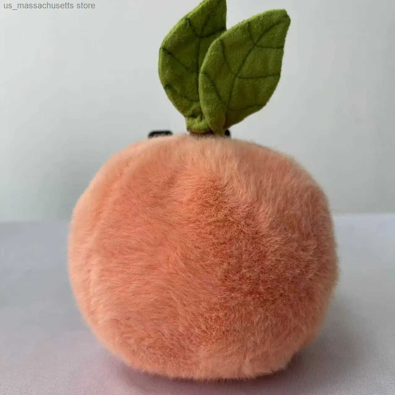2025 Peach Pear Cherry Plush Doll Smiling Face Fruit Series Home Bedroom Decoration Pet Interactive Toy Birthday Gift y250604BD3D