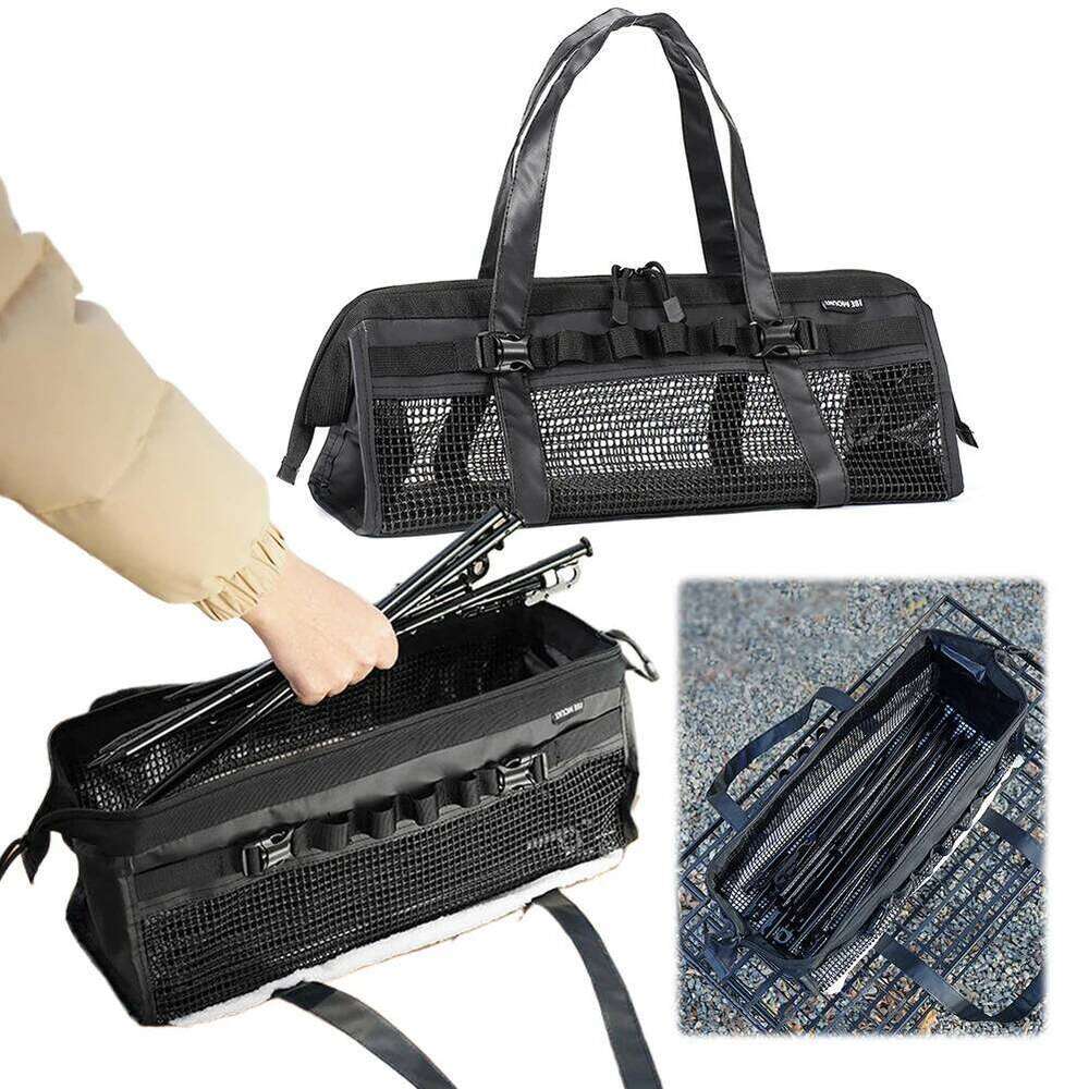 Women's Bags Designer Nail Storage Large Capacity Tent Peg Sundries Bag Waterproof Camping Supplies Handbag For Outdoor Travel