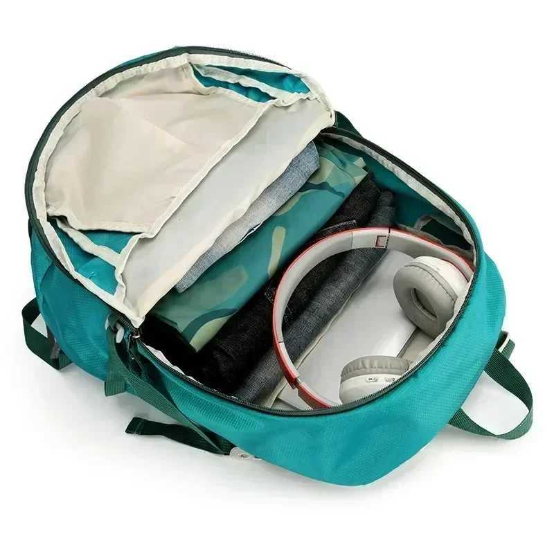 40L Outdoor Hiking Camping Backpack Bag Men Outdoor Waterproof Light Climbing Bag Woman Cycling Backpack With Waterproof Cover W250603