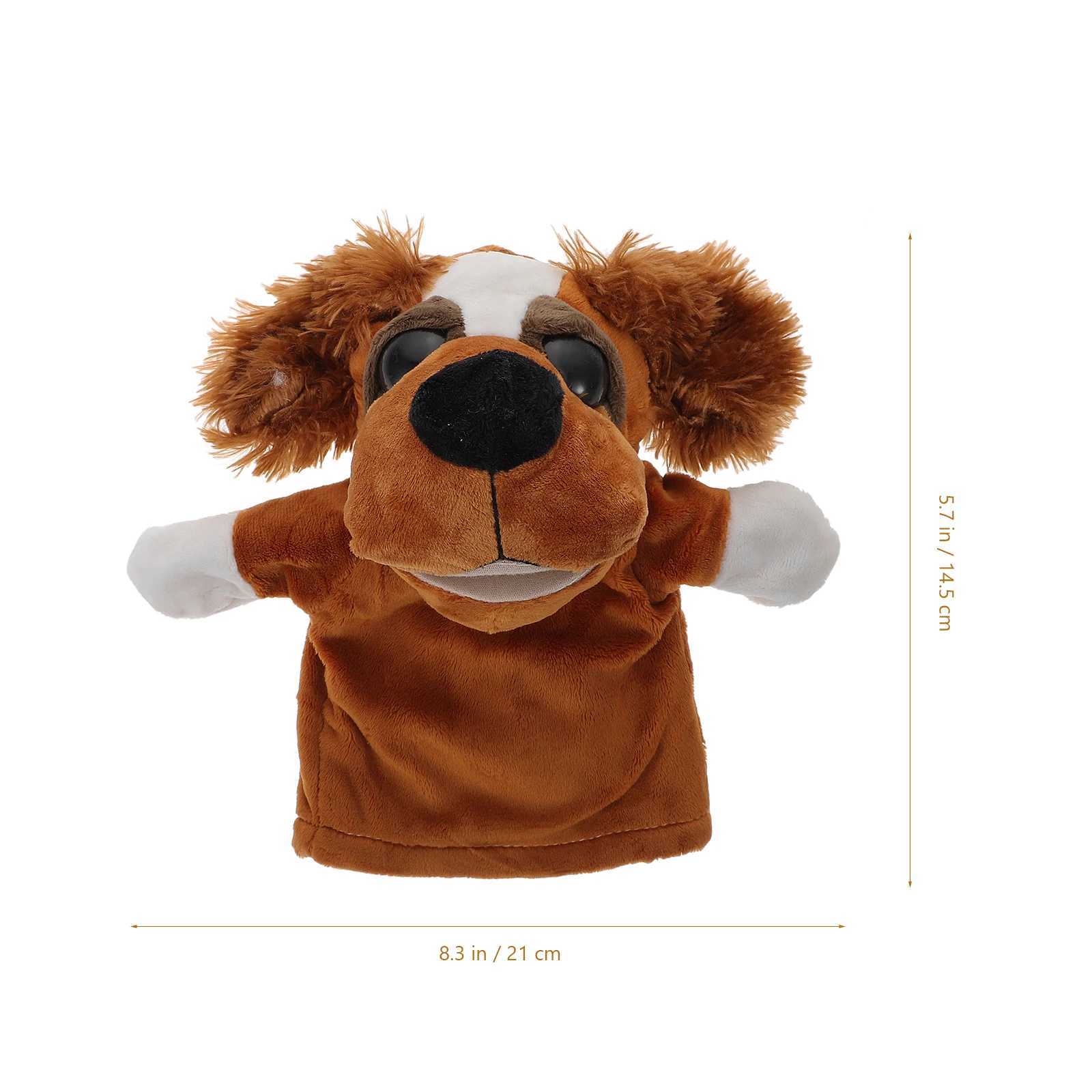 Free shipping Animal Puppet Hand Toy Finger Puppets Toys Cute Gloves Animals Kids Toddler Dog