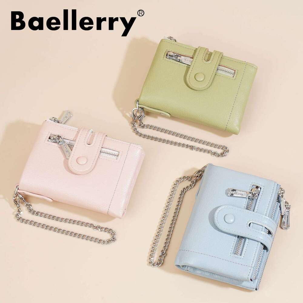 New Women's Short INS Style High-End Student Card Holder Integrated PU Coin Purse Wallet for Women