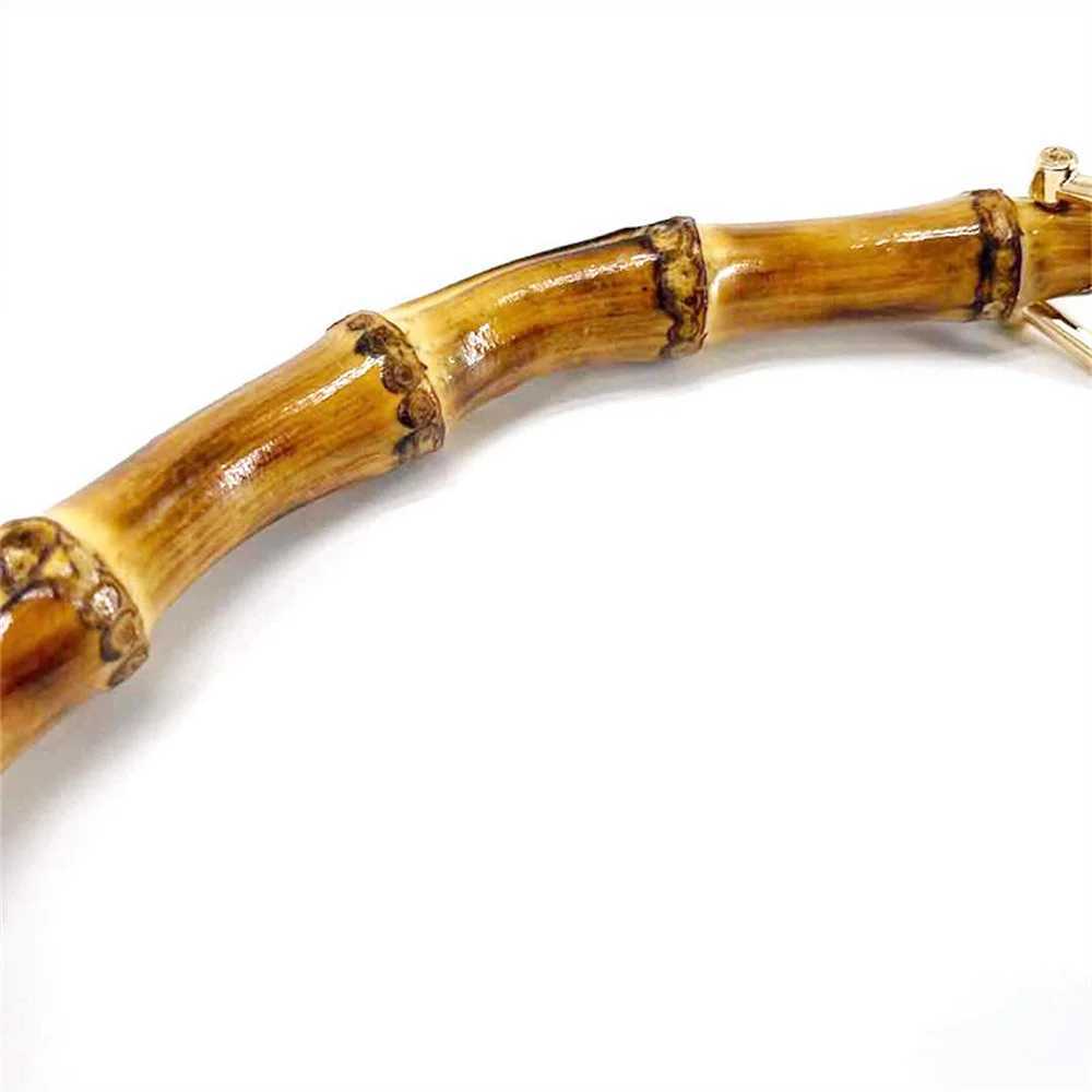 Bamboo Bag Handles For Women Purse Handbags Tote Handle With LinkWoven Bag Handle For DIY Bag Making Accessories W250604