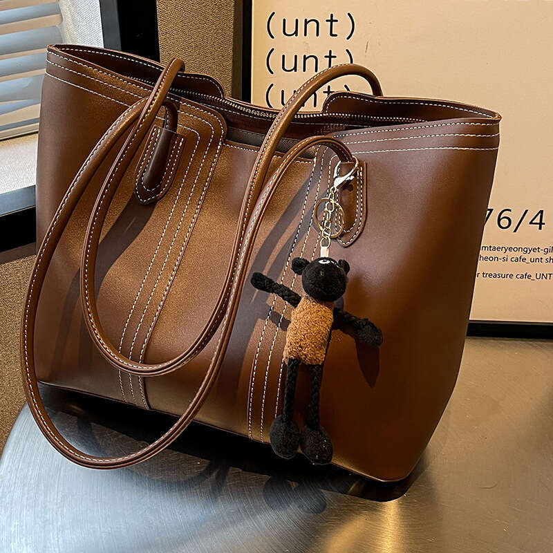 Korean Style Large for Women 2025 New Fashion Autumn Winter Casual Versatile Shoulder High-end Commuter Tote Bag