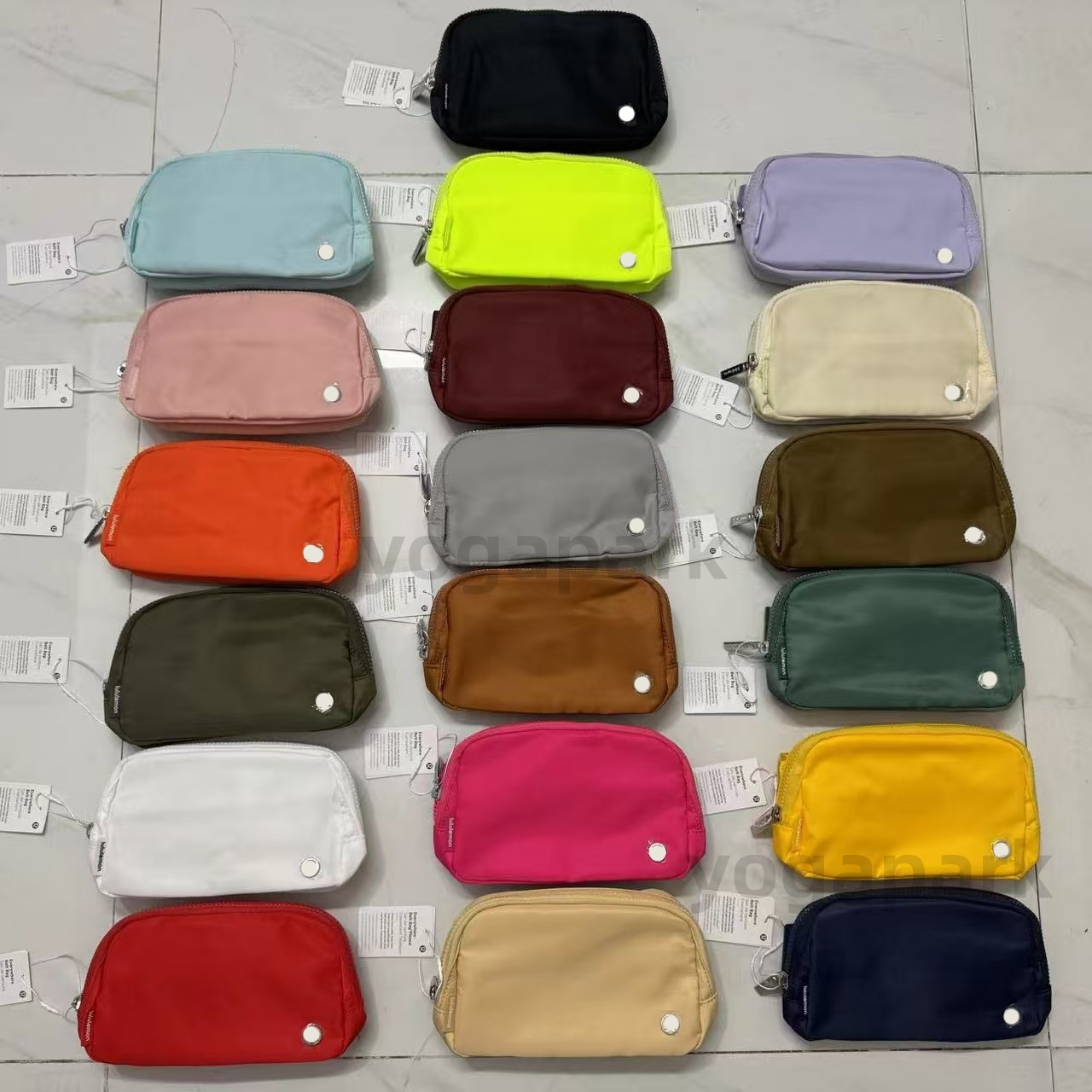 Yoga Waist Gym Bag Designer Shoulder Crossbody Bags Woman Man Classic Bum Chest bumbag Nylon womens lemonlys belt bag everywhere fanny pack