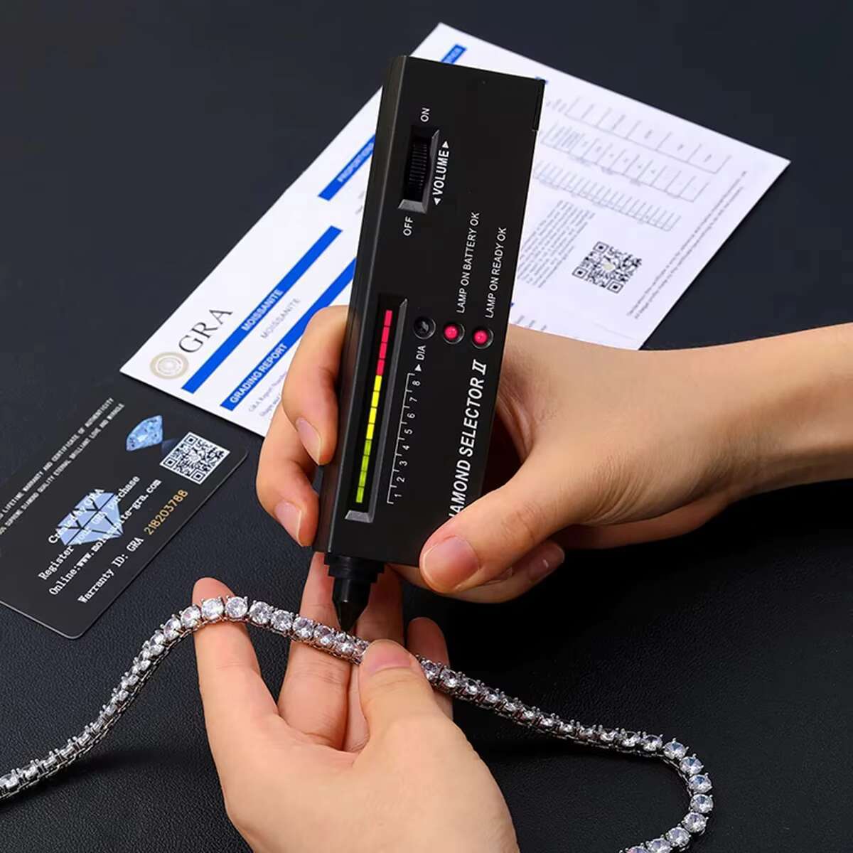 Special Price Hip-hop Style 925 Sterling Silver Men Women Gift Fine Jewelry 3mm 6inch 18inch Moissanite Diamond Tennis Chain