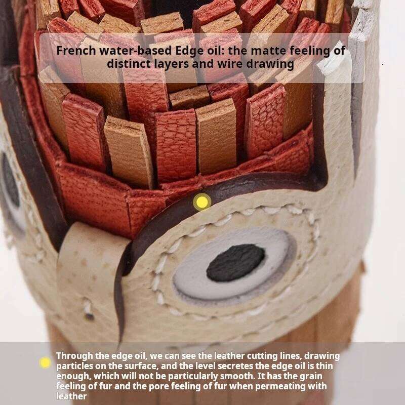 Women's Bags Designer Women's Wear Tassel Owl Charm Chouette Genuine Leather Cowhide Hand-Sewn Pandent Keychain Bag Accessories