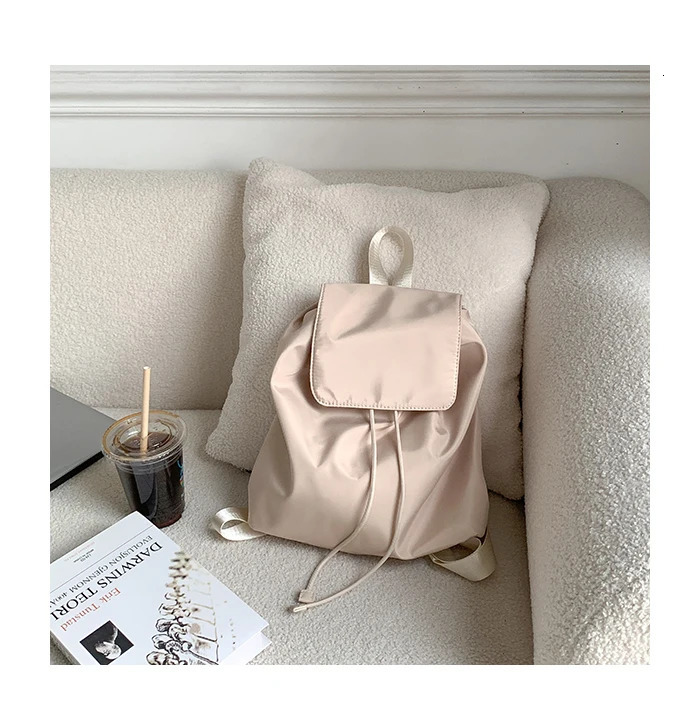 Light Nylon Women Backpack large capacity Book Back Bag Travel Backbag Korean style female Shoulder Bag Mochila Feminin 250606