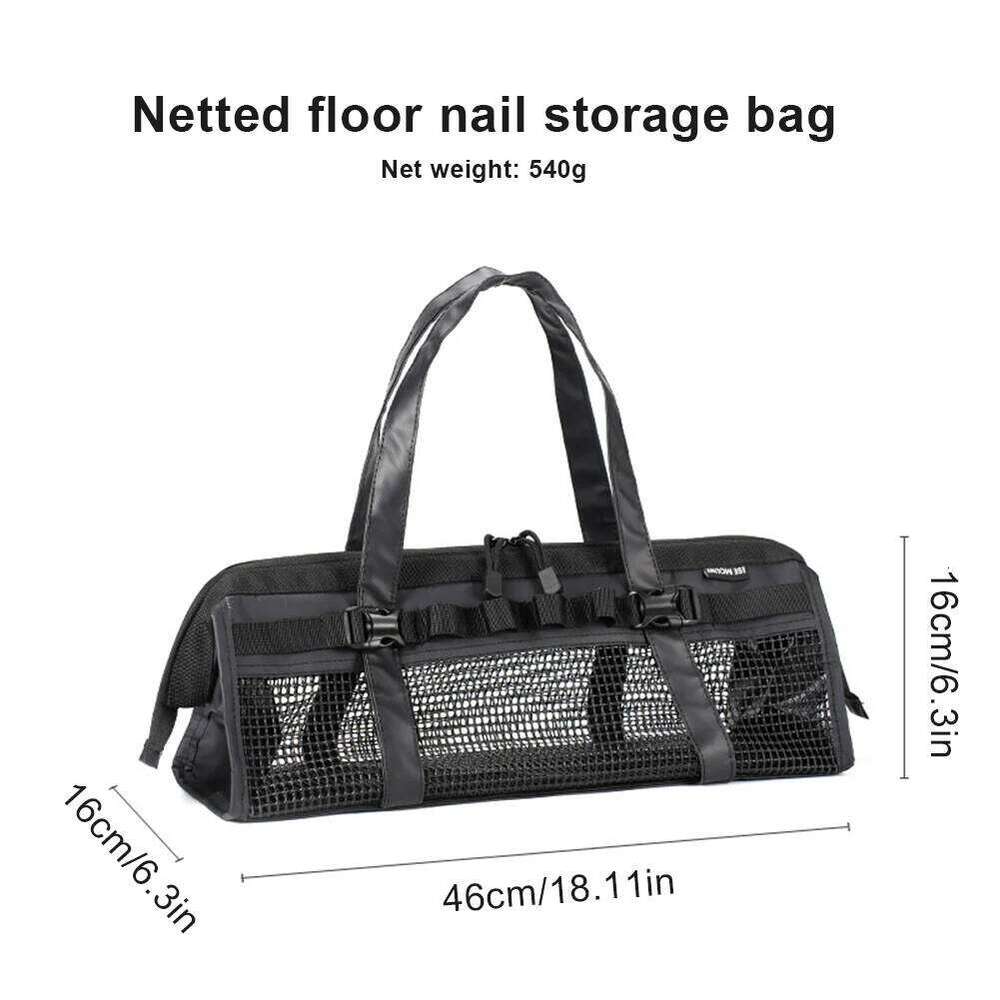 Women's Bags Designer Nail Storage Large Capacity Tent Peg Sundries Bag Waterproof Camping Supplies Handbag For Outdoor Travel