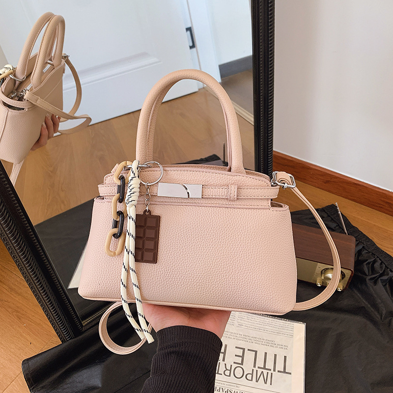 designer Korean Style Women's Bag 2025 New High-Quality Fashion Simple Casual Versatile Trendy Handbag Crossbody Bag