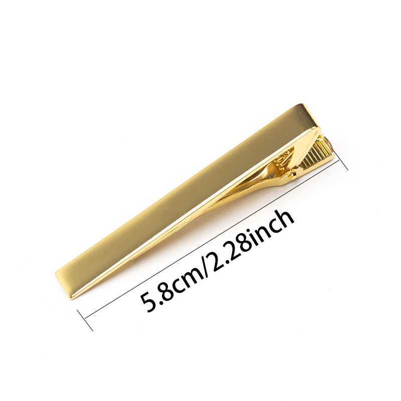Fashion Tie Clips for Mens Metal Necktie Bar Dress Shirts Tie Pin for Wedding Ceremony Metal Silver Color Tie Clip Accessories W250604