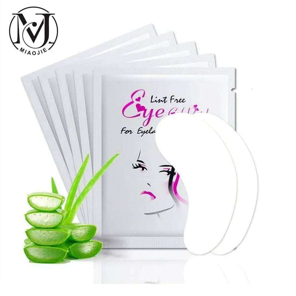 Wrinkles MJ 100Pairs Hydrogel Gel Patches Wholesale False Eyelash Extension Under Eye Pads Makeup Tools free shipping