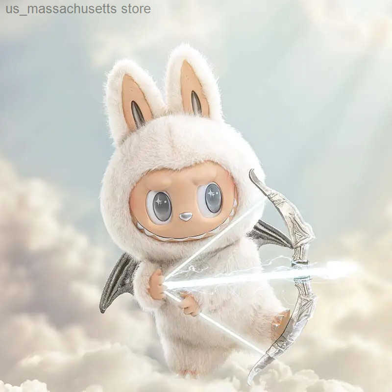 Hot Angel Zimomo Themonsters Cartoon Cute Anime Action Figures Desktop Decorations Christmas Gifts y25060491JK
