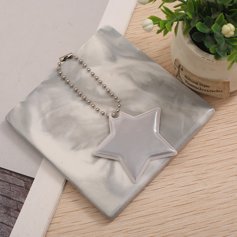 Creative Star-Shaped Night Glow Backpack Decoration with Multiple Colors - Customizable Wholesale Available